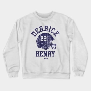 Derrick Henry Tennessee Helmet Font Crewneck Sweatshirt